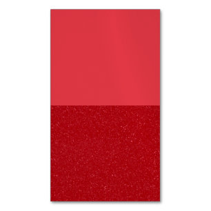 Halbspeckle Tomato-Red Magnet Card - Anpassbar