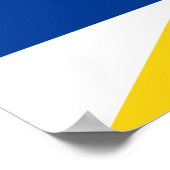 Halbsymbol für Serbia macedonia Poster (Ecke)