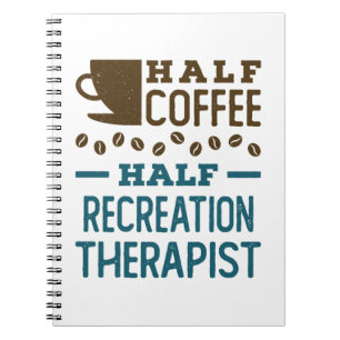 Halbtagskaffee Halbpension Therapeut Notizblock