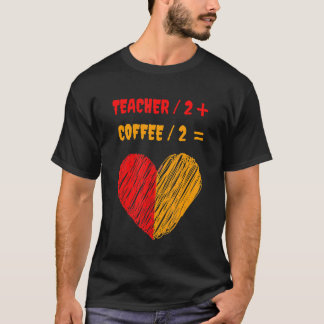 Halbtagslehrer Lehrerin Lehrerin Inspiration T-Shirt