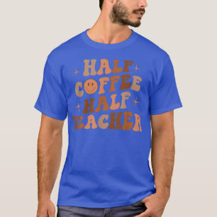 Halbtagslehrer Retro Vintag Teacher Lif T-Shirt