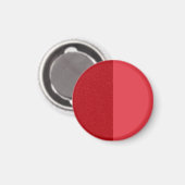Halbtextur Tomato Red Magnet - Anpassbar (Vorderseite/Rückseite)