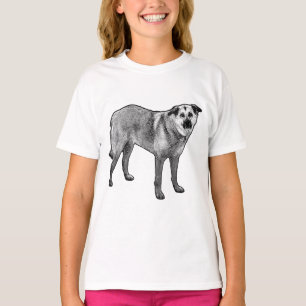 Halbton-Grat ruhig, tibetischer Mix T-Shirt