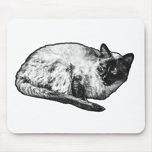 Halbton-Muse, festlicher Schreibtisch Mousepad (Vorne)