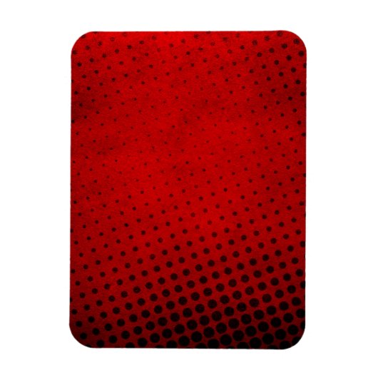 Halbton-Rastermuster-Hintergrund Magnet (Vertikal)