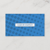 Halbtoneiscreme Visitenkarte (Rückseite)