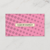 Halbtoneiscreme Visitenkarte (Rückseite)