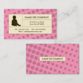 Halbtonkinderbetreuung Visitenkarte (Vorne/Hinten)