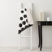 Halbtonmuster Punkt modernes Retro Sherpadecke (Beispiel)