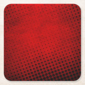 Halbtonmusterhintergrund Rechteckiger Pappuntersetzer (Vorderseite)