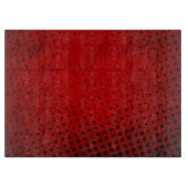 Halbtonmusterhintergrund Schneidebrett (Vorderseite)