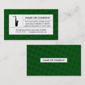 HalbtonSaxophon Visitenkarte (Vorne/Hinten)