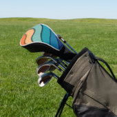Halbtonschnitt Golf Headcover (In SItu)
