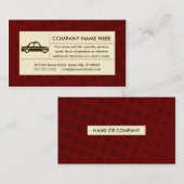 HalbtonTaxi Visitenkarte (Vorne/Hinten)