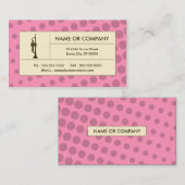 Halbtontrompete Visitenkarte (Vorne/Hinten)