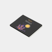 Halbtrachten für Erwachsene Hexen Horror Post-it Klebezettel (angewinkelt)