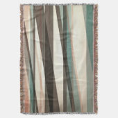 Halbtransparente Ebenen in Pfirsichbraun und Grün Decke (Vorderseite Vertikal)