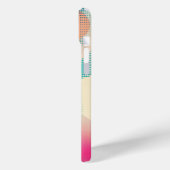 Halbtransparente Formen und Punktmuster Case-Mate iPhone Hülle (Rückseite / Links)