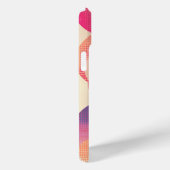 Halbtransparente Formen und Punktmuster Case-Mate iPhone Hülle (Rückseite / Rechts)