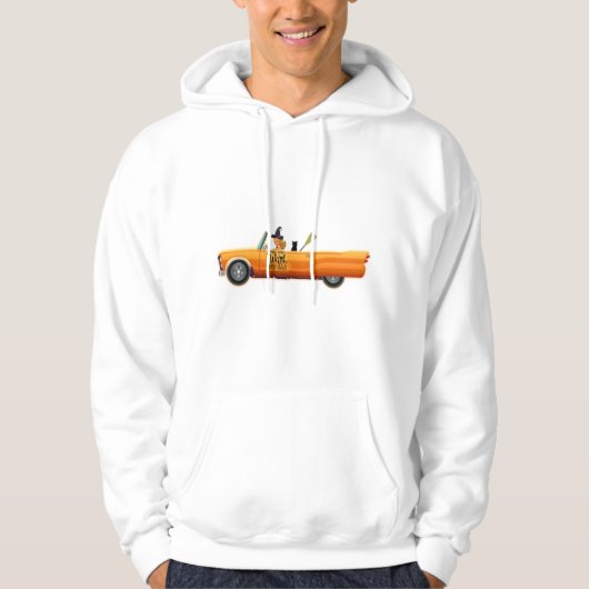 Halbwagen Hoodie (Vorderseite)