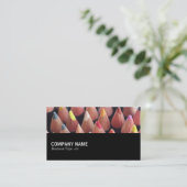 Halbweg 0106 - Farbstifte Visitenkarte (Stehend Vorderseite)