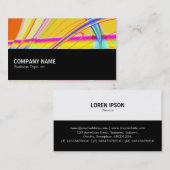 Halbweg 0108 - Fraktal Abstrakt 061012e Visitenkarte (Vorne/Hinten)