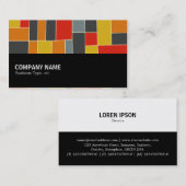 Halbweg 0122 - Abstrakt 240413 Visitenkarte (Vorne/Hinten)