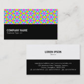 Halbweg 012 - Terrazzo Muster 03 Visitenkarte (Vorne/Hinten)