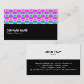 Halbweg 014 - Terrazzo Muster 05 Visitenkarte (Vorne/Hinten)