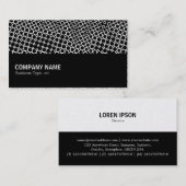 Halbweg 051 - Extreme Halftone (Gold) Visitenkarte (Vorne/Hinten)