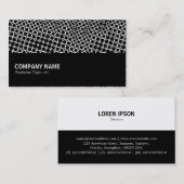 Halbweg 051 - Extreme Halftone Visitenkarte (Vorne/Hinten)