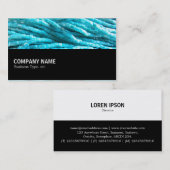 Halbweg 084 - Perlenbraiden Visitenkarte (Vorne/Hinten)