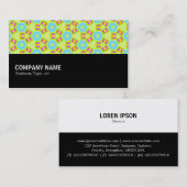 Halbweg 09 - Terrazzo Muster 01 Visitenkarte (Vorne/Hinten)