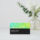 Halbweg - Abstrakt 01 Visitenkarte (Stehend Vorderseite)