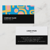 Halbweg - Abstrakt 170914 Visitenkarte (Vorne/Hinten)