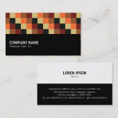 Halbweg - Farbquadrate 04 Visitenkarte (Vorne/Hinten)