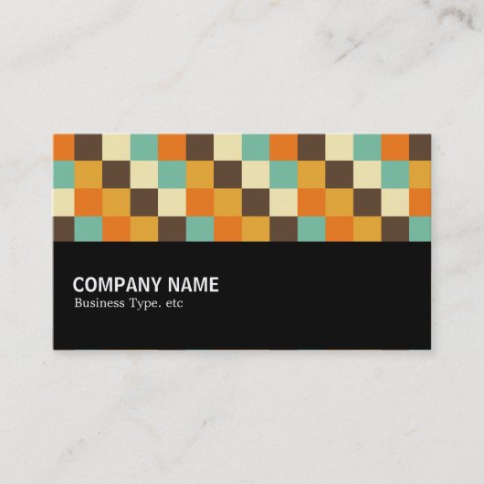 Halbweg - Farbquadrate 05 Visitenkarte (Vorderseite)