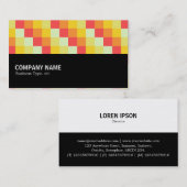 Halbweg - Farbquadrate 07 Visitenkarte (Vorne/Hinten)