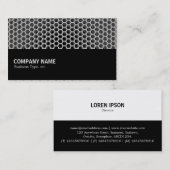 Halbweg - Honigwabe Visitenkarte (Vorne/Hinten)