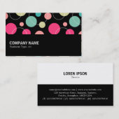Halbweg - Punkte und Kreise 150816 Visitenkarte (Vorne/Hinten)