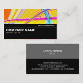 Halbweg V2 012 - Fraktal Abstrakt 061012e Visitenkarte (Vorne/Hinten)