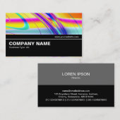 Halbweg V2 013 - Fraktal Abstrakt 061012f Visitenkarte (Vorne/Hinten)