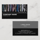 Halbweg V2 016 - Mineralstreifen Visitenkarte (Vorne/Hinten)