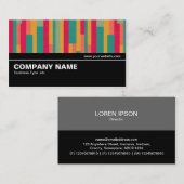 Halbweg V2 017 - Abstrakt 240113 Visitenkarte (Vorne/Hinten)