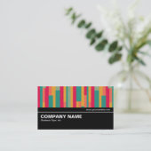 Halbweg V2 017 - Abstrakt 240113 Visitenkarte (Stehend Vorderseite)