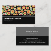 Halbweg V2 024 - Abstrakt 220213 Visitenkarte (Vorne/Hinten)