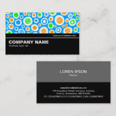 Halbweg V2 025 - Abstrakt 030413 Visitenkarte (Vorne/Hinten)