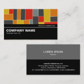 Halbweg V2 026 - Abstrakt 240413 Visitenkarte (Vorne/Hinten)