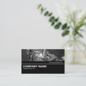 Halbweg V2 030 - Modernes Inneres Visitenkarte (Stehend Vorderseite)