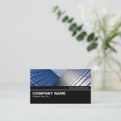 Halbweg V2 031 - Reflektierender Büroblock Visitenkarte (Stehend Vorderseite)